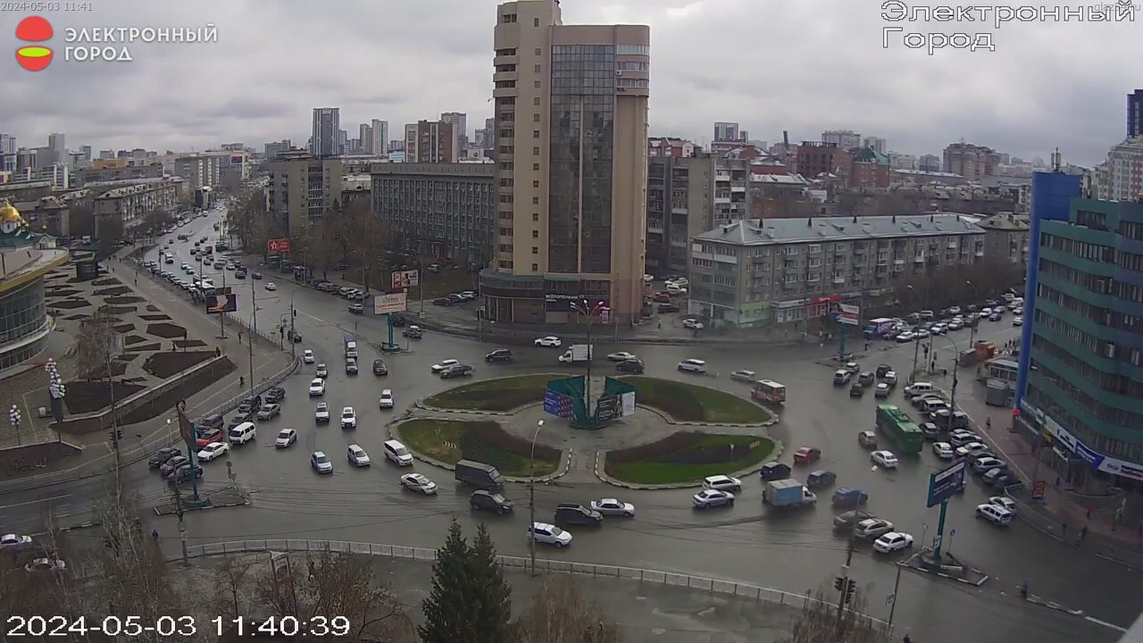Новосибирск: Площадь Лунинцев